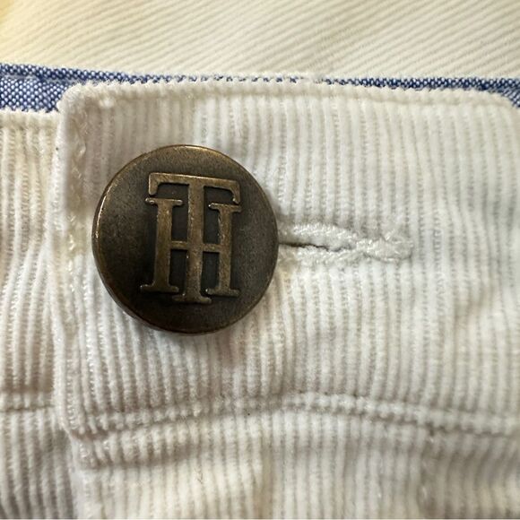 TOMMY HILFIGER Corduroy White Pants size 10 EUC - Picture 6 of 6